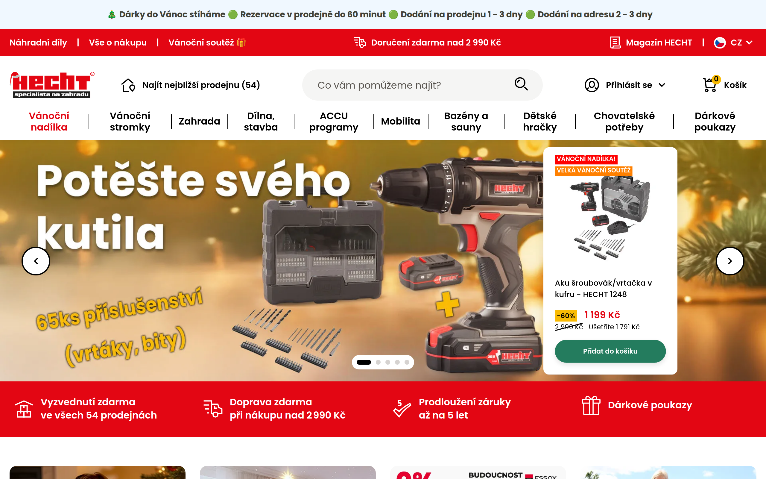 Hecht - e-shop postavený na Simplia