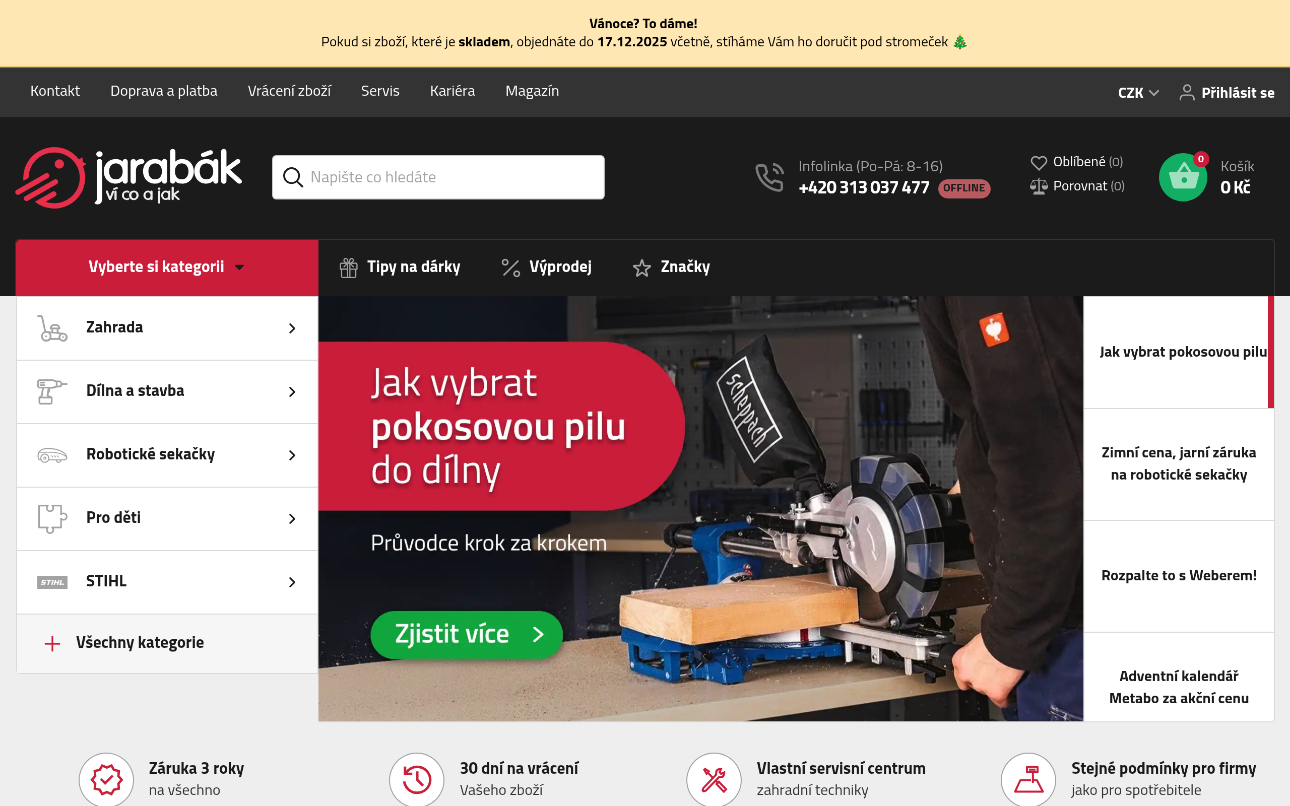 Jarabák - e-shop postavený na Simplia