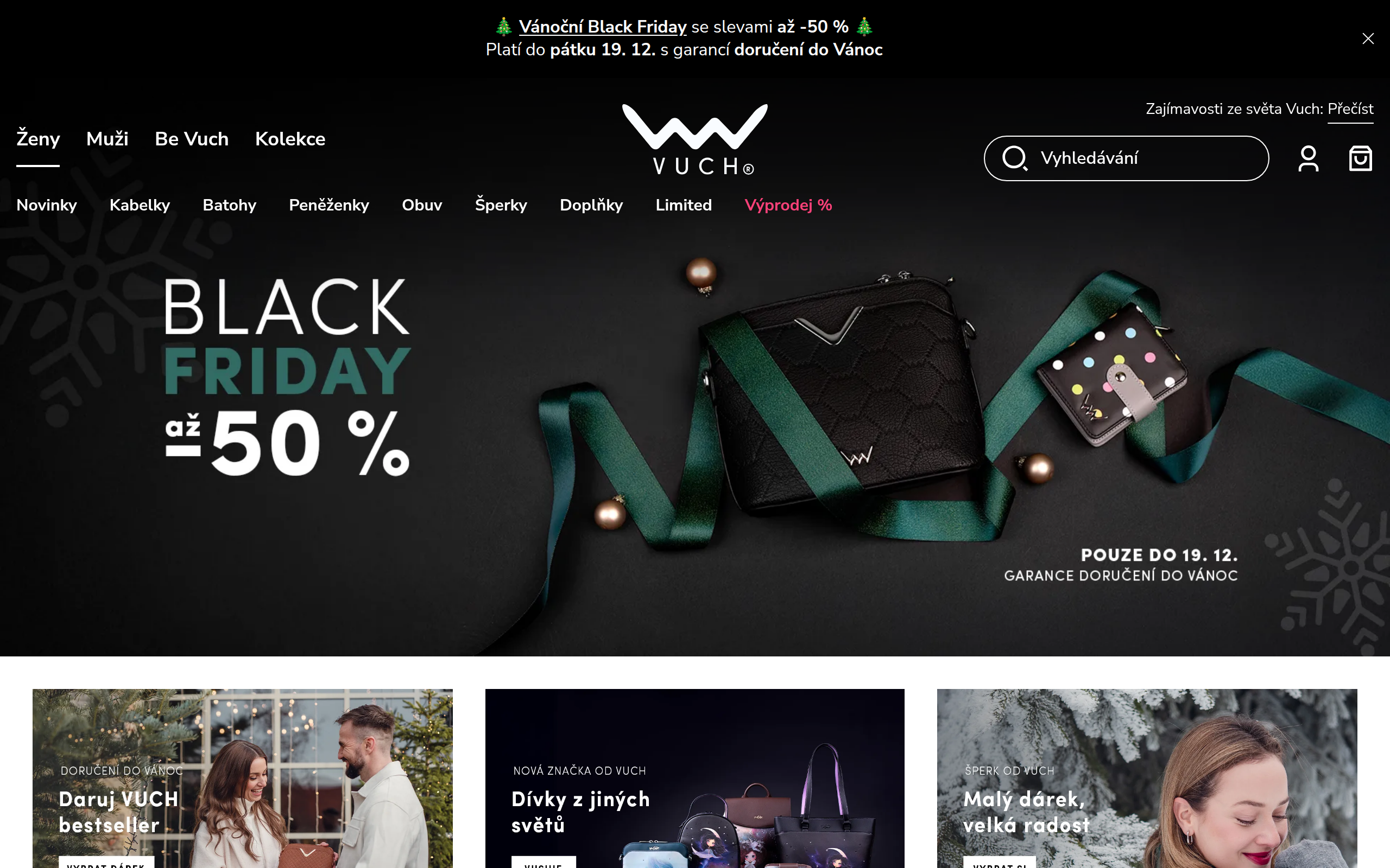 VUCH - e-shop postavený na Simplia